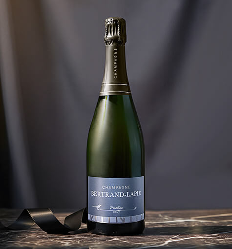 Bouteille de la Cuvée Prestige Champagne Bertrand-Lapie